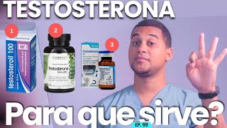 TESTOSTERONA PARA QUE SIRVE  3 COSAS [upl. by Iam]