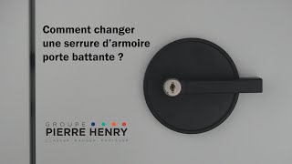 Comment changer une serrure darmoire porte battante [upl. by Theodosia]