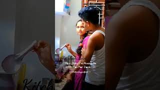 Kitchen Love❤️Love Feeling Status❤️Whatsapp Status Tamil❤️Marriage Goals❤️Couple Status❤️ [upl. by Yrolg]