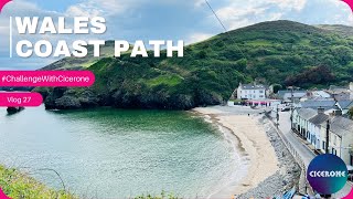 Steps slopes and bigger climbs  Wales Coast Path 2750 [upl. by Akirdna]