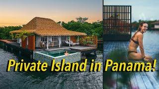 Flying to a PRIVATE Island Nayara Bocas del Toro  Incredible hotel in PANAMA [upl. by Ok794]