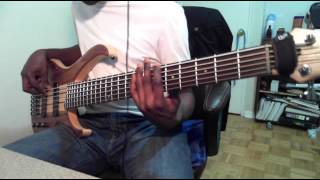 Donnie McClurkin  Caribbean Medley bass cover [upl. by Rahm]