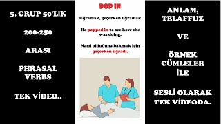 Beşinci Grup 50 Phrasal Verb Tek Videoda shorts  eğitim [upl. by Elpmid]