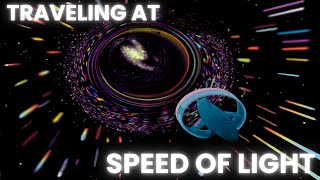 Light Speed Travel Visualized [upl. by Swanhildas972]