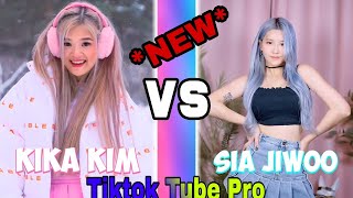 Kika Kim Vs Sia Jiwoo New   NEW challenge 2022 [upl. by Meedan436]