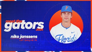 Why Niko Janssens Chose Florida Gators Baseball  Meet the Gators [upl. by Eremihc]