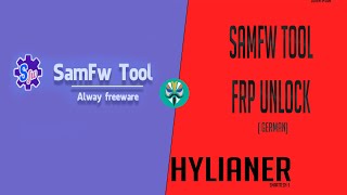 SamFW Tool  FRP Unlock  Googlesperre umgehen German  2023 [upl. by Bum]