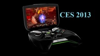 CES 2013 Day 1 Nvidia Project Shield Dead Trigger 2 Asus Qube Google TV and more [upl. by Doykos]