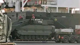 Israel delivered 2nd batch of ASCOD Sabrah Light Tanks to Philippine Army [upl. by Warms]