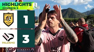 Juve StabiaPalermo 13  HIGHLIGHTS Serie BKT  I siciliani tornano a casa con 3 punti doro [upl. by Veronique]