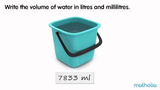 Converting Millilitres to Litres and Millilitres [upl. by Llevaj944]