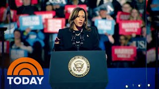 Harris delivers her closing message to voters at rally in Philadelphia [upl. by Calhoun]