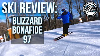 2022 Blizzard Bonafide 97 Ski Review [upl. by Lundberg]