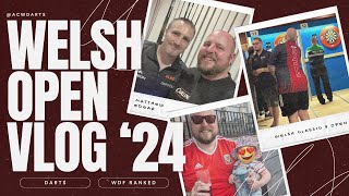 WELSH OPEN 2024 VLOG  MY FIRST wdfdarts RANKED EVENT [upl. by Ynaitirb]