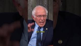 Bernie Sanders spills about President Joe Biden 👀 joebiden berniesanders stephencolbert election [upl. by Fannie]