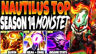 My New Nautilus Top Season 14 Build Guide is an OP IMMORTAL MONSTER 🔥 LoL Top Nautilus s14 Gameplay [upl. by Idelson753]