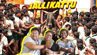 JALLIKATTU 🥵  Ramstk Family tamizhantrending [upl. by Lyreb]