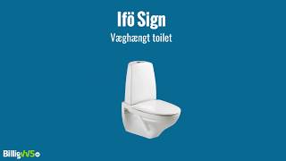 Ifö Sign Væghængt Toilet [upl. by Siron]