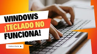 Cómo solucionar que el teclado de la PC dejó de funcionar  Windows 10 RESUELTO [upl. by Naida]