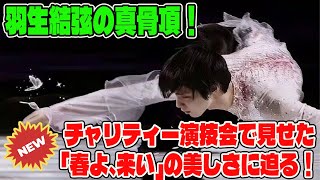 【羽生結弦】羽生結弦の真骨頂！チャリティー演技会で見せた「春よ、来い」の美しさに迫る！ [upl. by Ja]