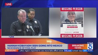 LAPD updates public on missing Maui woman Hannah Kobayashi [upl. by Nordna90]