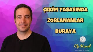 Çekim Yasasında Zorlananlar Buraya  Efe Kıncal [upl. by Ayram31]