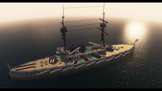 Fully functional battleship  Valkyrien SkiesClockwork amp Eureka [upl. by Vina95]