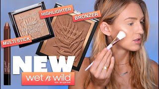 new WET n WILD mega glow HIGHLIGHTER 🔸 BRONZER 🔸 MULTISTICK [upl. by Anawek447]