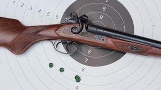 Shooting the Pedersoli Kodiak Express muzzleloading double rifle [upl. by Damas171]