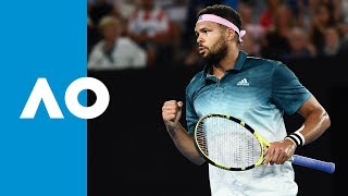 CPA Shot of the Day Jo Wilfried Tsonga  Australian Open 2019 [upl. by Ettenom]