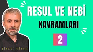 RESUL VE NEBİ KAVRAMLARI 2 SOHBET [upl. by Leonie]