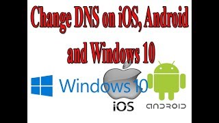 How to Setup Cloudflare 1 1 1 1 DNS on Android iOS and Windows 10 [upl. by Noach]