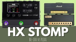 HX STOMP MODDED PLEXI AMPS DIALED IN Placater amp Brit Plexi Bright [upl. by Aenat211]