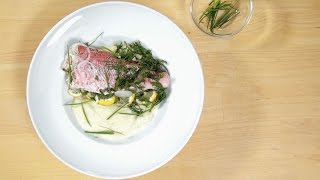 Garlicky Mashed Potatoes with Red Snapper [upl. by Aisat]