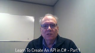 How To Create An API in C  Part 1 [upl. by Kantor754]