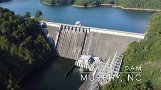 The Hiwassee Dam in Murphy NC  An Amazing feat of Engineering at 307 feet tall [upl. by Yand222]