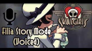 Skullgirls 2nd Encore Filia Story Mode Voiced [upl. by Bala]