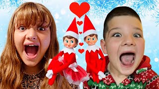 ELF on the SHELF RETURNS with a GIRLFRIEND Best of ELF on the SHELF with Aubrey and Caleb [upl. by Hufnagel368]