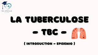 Tuberculose épidémiologie  introduction [upl. by Benito]