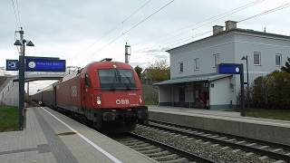 Südbahn Station Guntramsdorf Thallern Railjet ÖBB [upl. by Sehcaep476]