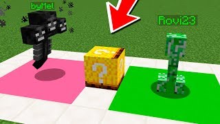 ¡ Nos CONVERTIMOS en MONSTRUOS con estos LUCKY BLOCKS [upl. by Wawro]