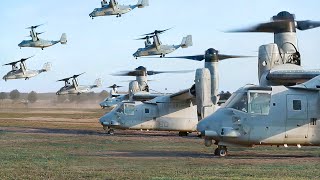 The V22 Osprey US Most Advanced Hybrid Aircraft Ever Built [upl. by Nylirehc]