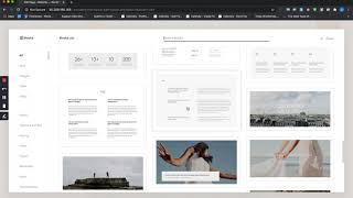 Getting started with Mono How to create new pages Exploring premade templates and blocks [upl. by Merchant]