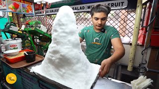 Biggest Extra Large Maharaja Ice Dish Gola Making Rs 4500 Only l Nagpur Street Food [upl. by Attenaz120]