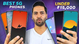 Best Value For Money 5G Phones Under ₹15000 September 2023 [upl. by Dugan385]