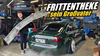 Gewaltiger 2 Meter Heckspoiler für meinen Audi A6 [upl. by Assennav]