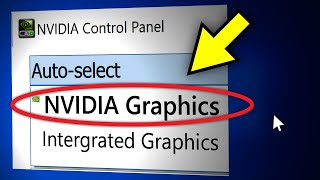 How to Set NVIDIA as Default Graphics Card on Windows 10 Boost GPU [upl. by Clayberg35]