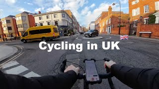 Road Bike Ride in UK Cycling Tour England 4K POV [upl. by Danya]