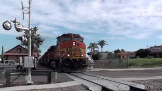 Spring Break Railfanning Wickenburg AZ [upl. by Talanian]