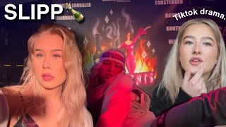 Bli med Sina på slipp🍾Svarer på tiktok drama🫣VLOGMAS DAG 5🎅🏼 [upl. by Fleisher990]